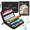 Shuttle Art Brush Watercolor Brush Pen 105 Includes 1 Coloring Watercolor Twin Brush Fine Point Perfect for Picture and Professional Includes Pens,
