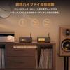 Ampapa Bluetooth HiFi 300W X2 Stereo Amplifier with BT HPF Digital VU Meter SUB TRS Balanced Input Tone Control Remote Control for Home Theater