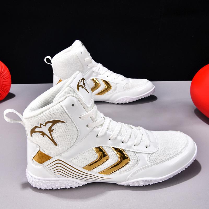 

Men s wrestling shoes, combat training, boxing shoes, professional fitness sports, Sanda martial arts shoes, breathable and wear-resistant 38