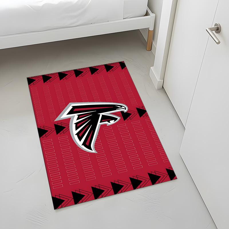 Atlanta Falcons (19) Rug Suitable For Living Rooms Bedrooms Computer Rooms Dining Areas And Placement Under Tables And Chairs Also An Ideal Choice For
