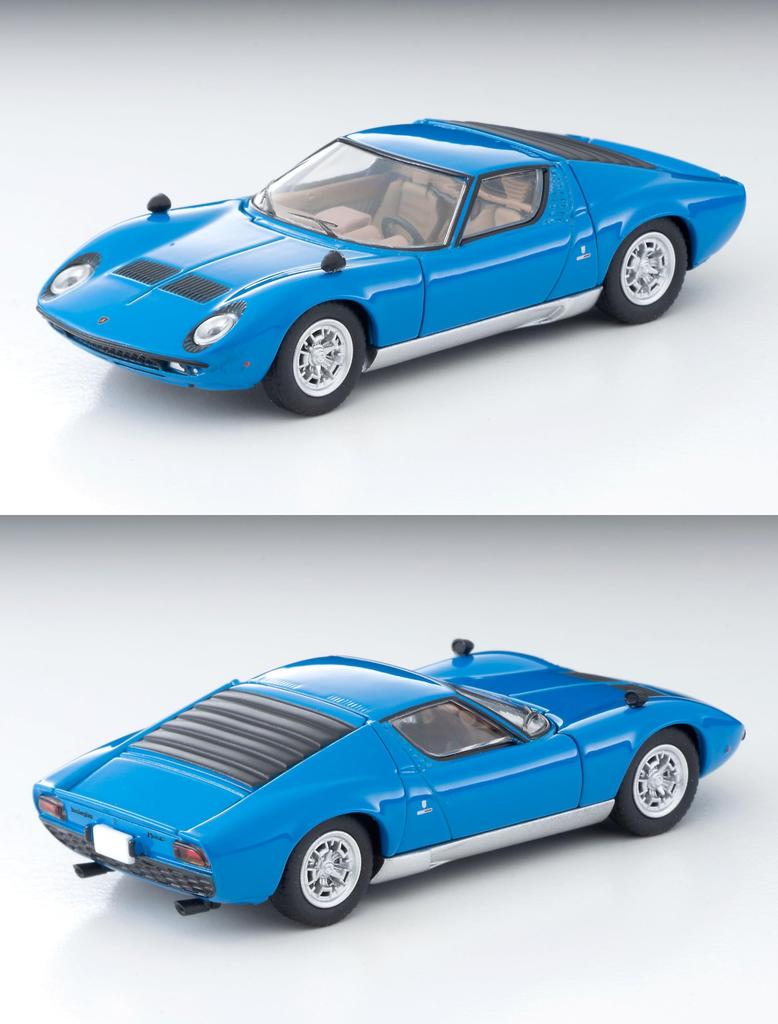 Tomica Limited Vintage LV Lamborghini Miura P400 modrý hotový produkt 1:64
