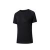 Champion Womens Short Sleeve Knitted T-Shirt Summer 2026 Women Tops Basic-Black 162620114-5