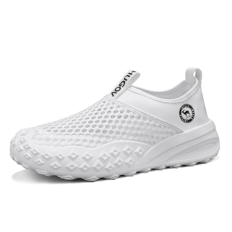 

Men s shoes summer mesh thin breathable hollow foot net shoes new outdoor wading men s casual sports shoes 44