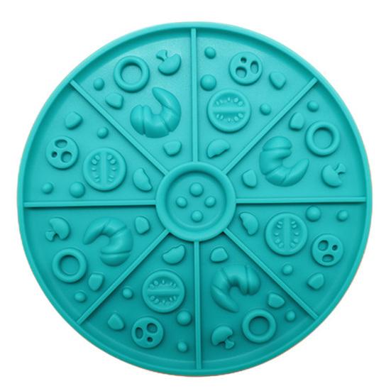Soft Silicone Lick Mat Pet Slow Food Mat with Strong Suction Cup Multi-Grid