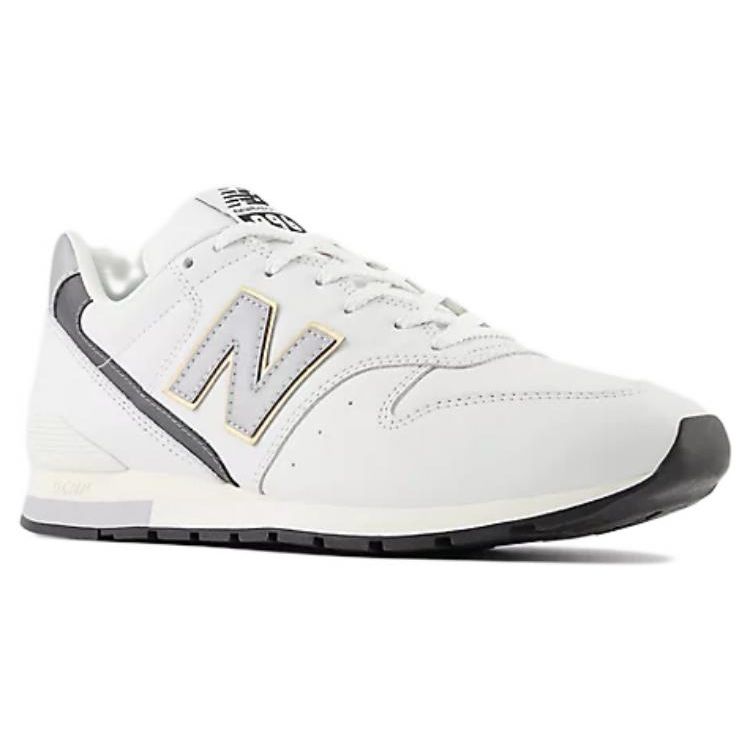 New Balance Nb 996 V2 Comfortable Low Top Casual Running Shoes Unisex sneaker White Gray CM996RJ2
