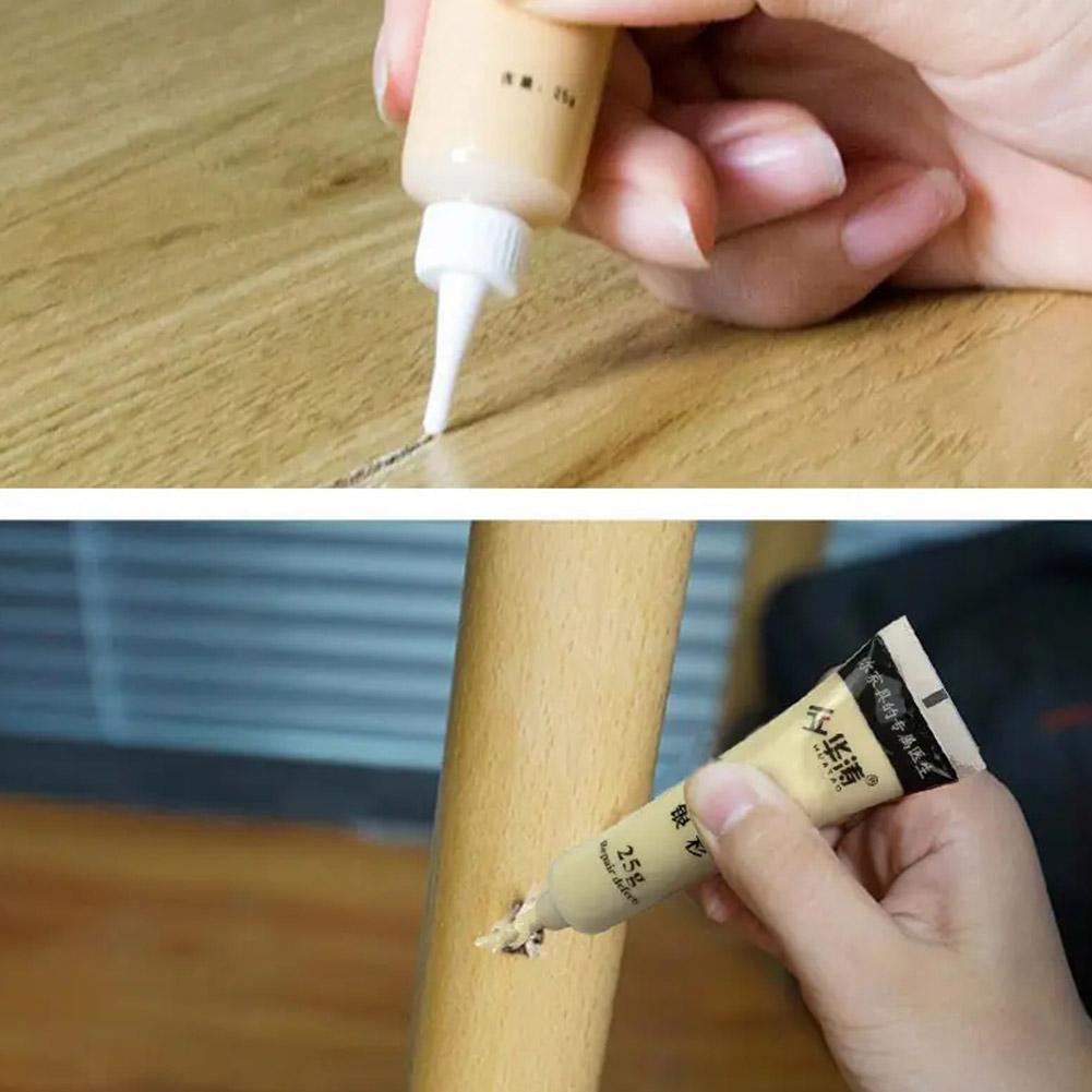 Mehrzweck Mehrfarbiges Holzmöbel Kratzer Reparaturmittel Beschädigungsreparaturcreme Möbelrenovierungslack Kratzerfüller