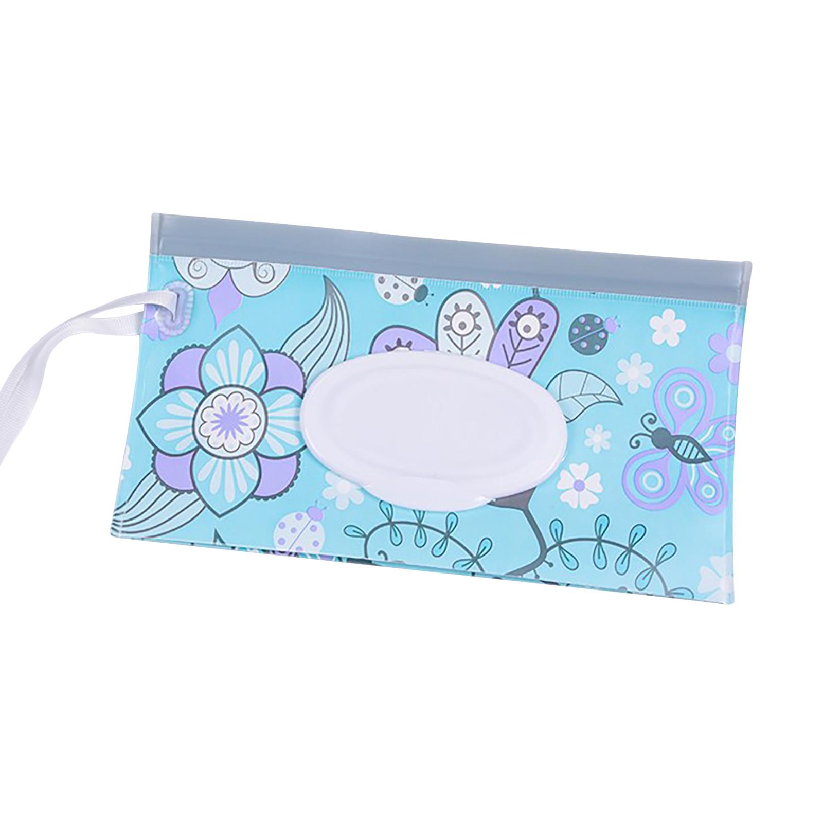 

Портативный контейнер для влажных салфеток, многоразовый, экологически удобный для путешествий One Size