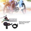 48V 60V Electric Bike Scooter Controller with Round Colorful Thumb Throttle LH100 LCD Panel for 500W Motors