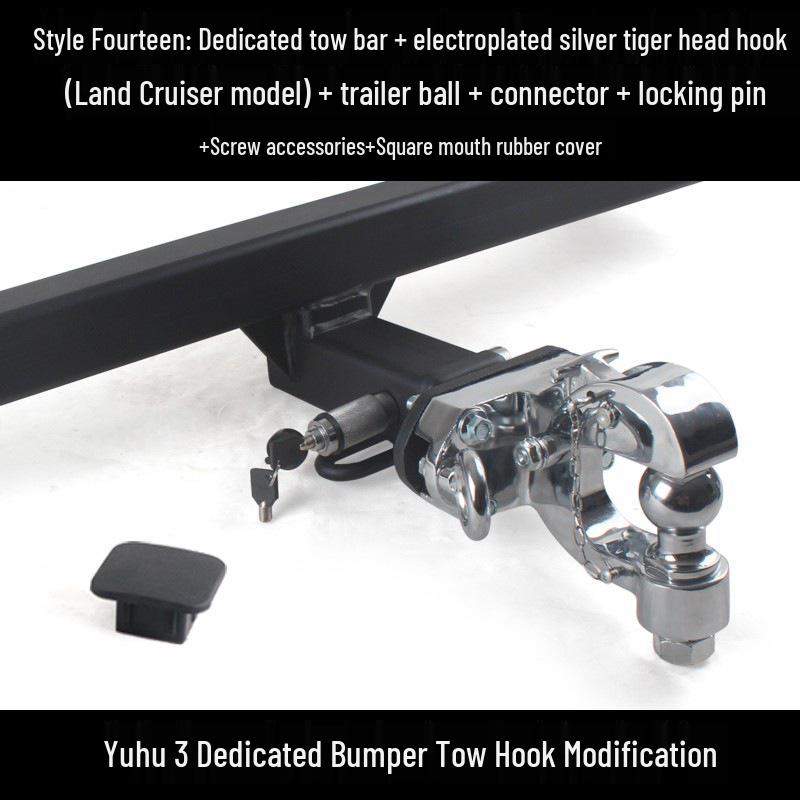 Ford Ranger JMC Dadiyu Huhu 3 Trailer Hitch Rear Tow Hook - Detachable for Towing