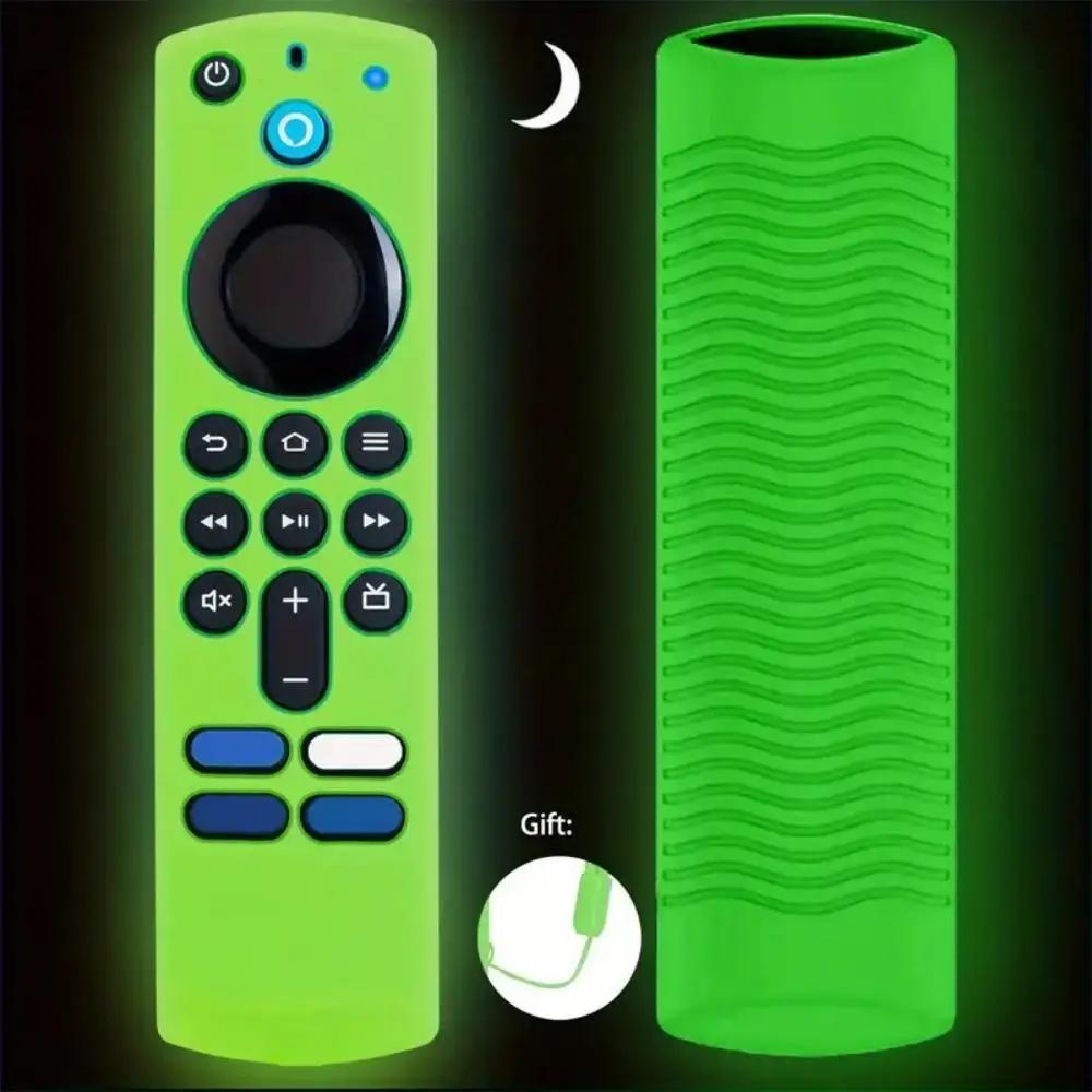 Silicone luminous remote control cover for Alexa Voice Remote (3rd Gen) L5B83G 2025 Release, Fire TV Stick 4K 2nd Gen  (2025)