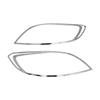 Chrome Headlight Frame for 12-14 GAC Trumpchi GS5 - Electroplated Lampshade Decoration.