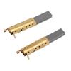 2 Pcs Washing Machine Motor Carbon Brush L94MF7 Carbon Insert Brushes Replacement for WELLING