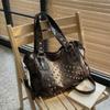 Fashionable Rivet Shoulder Bag Large Capacity Tote Women's High-end All-matching Commuting Diagonal