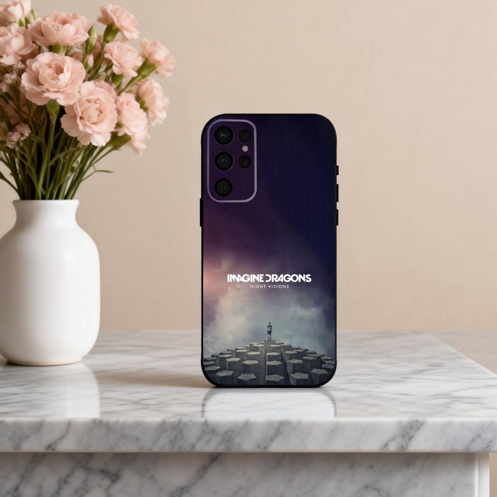 

Imagine D-Dragons B-Band Phone Case For Samsung S25,S24,S21,S22,S23,S30,Ultra,S20,Plus,Others Soft Black Case Samsung S25ULTRA