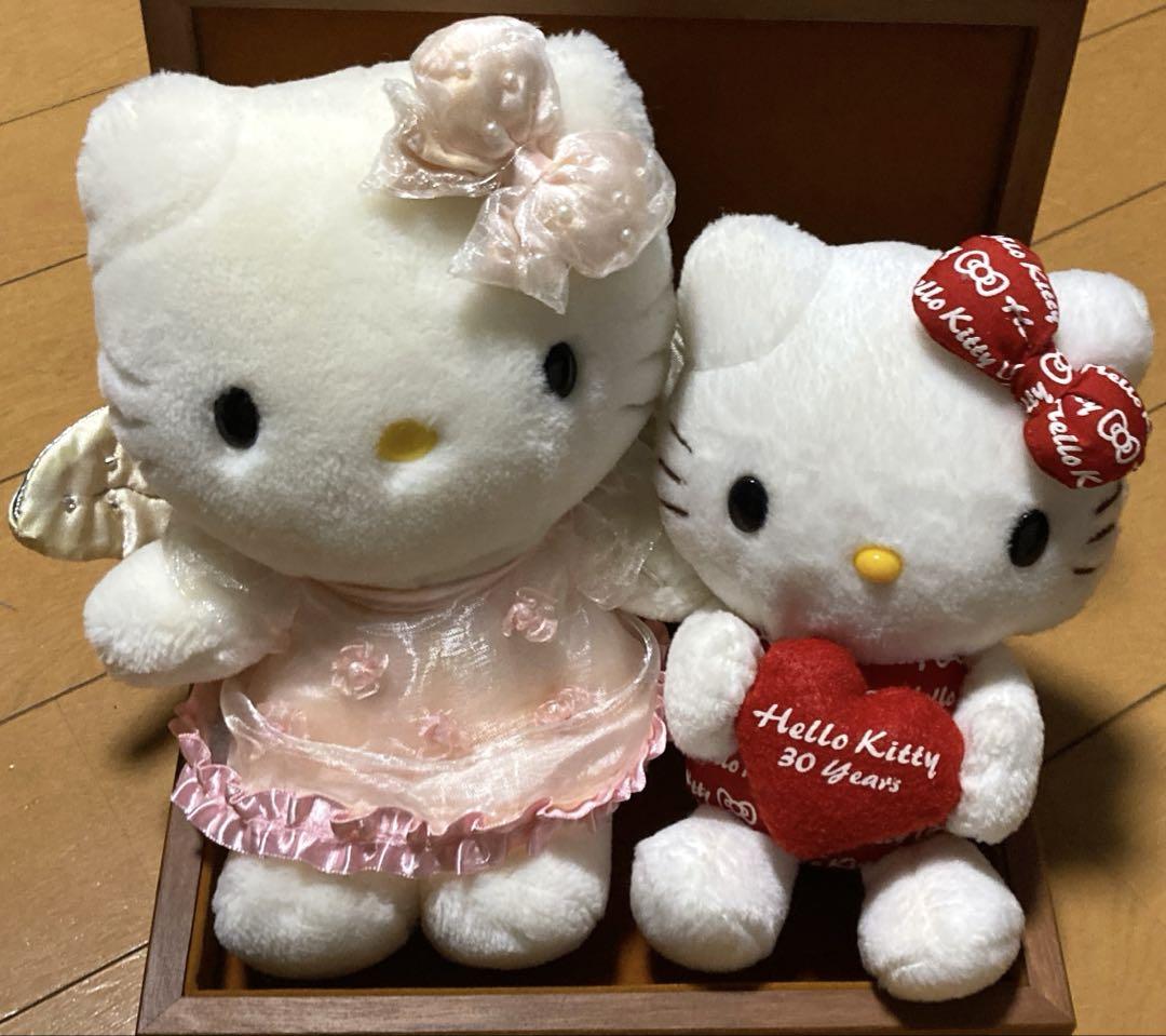 

[USED] Sanrio Hello Kitty Plush Toy Angel Kitty 30th Anniversary Kitty
