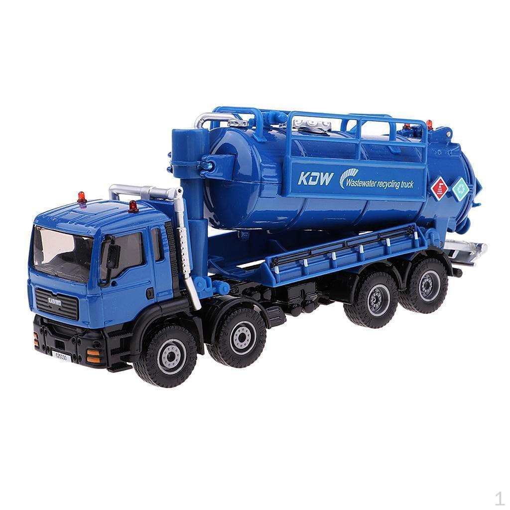 1:50 Alloy Dustcart Refuse Garbage Wastewater Recycling Truck Model kids children toy