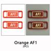 New AF1 Luminous Shoelaces Buckle Sneaker Decorations Glowing Metal Lock for Shoelace DIY Laces Chapa Shoe Accessories 2pcs/pair