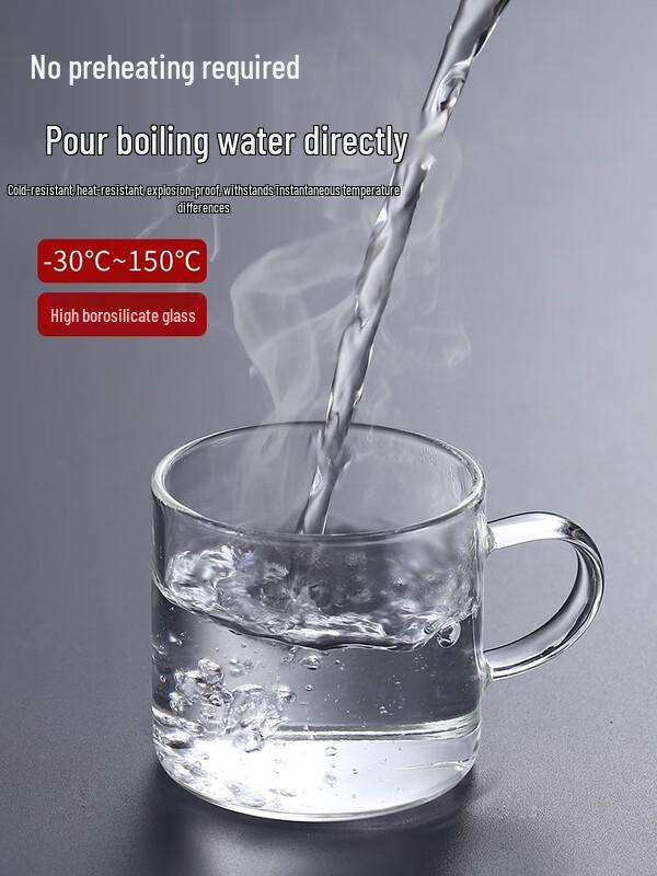 Heat-Resistant Glass Tea Cup Set