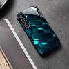 Trend Exquisit Luxus High-End Handyhülle Glas-Handyhülle für Samsung Galaxy S26 S25 S24 S23 S22 S21 FE Ultra Plus Sturzfest