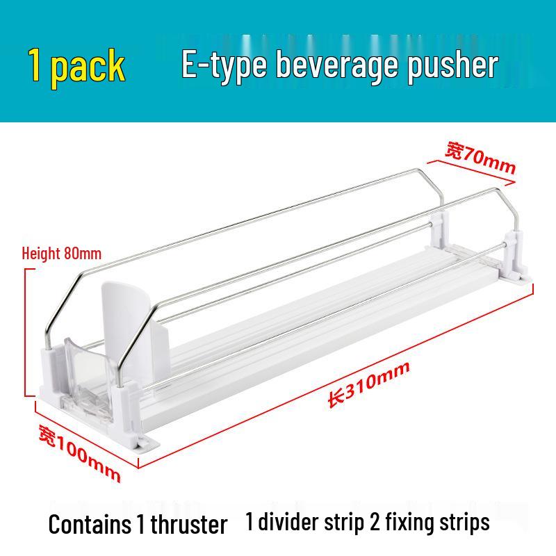 

Automatic Beverage Pusher for Refrigerator and Supermarket Shelves