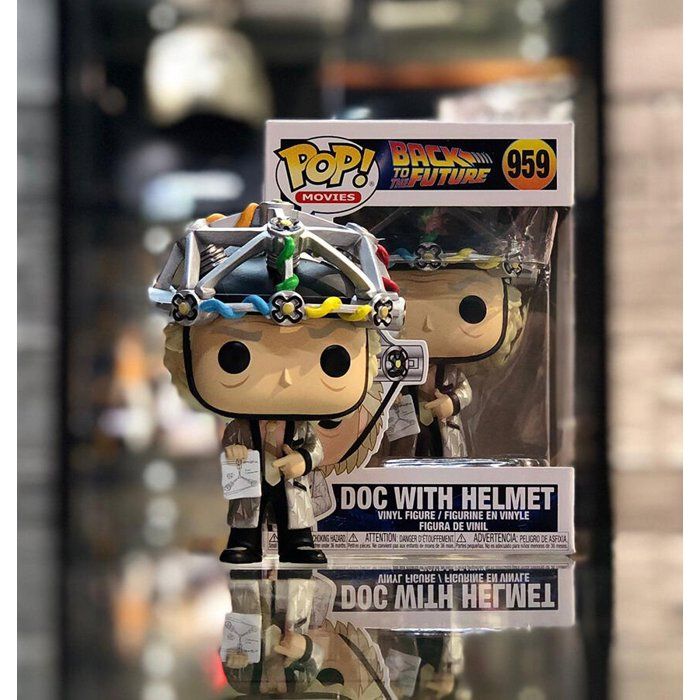 Funko Pop! Back To the Future S4 Doc with Helmet