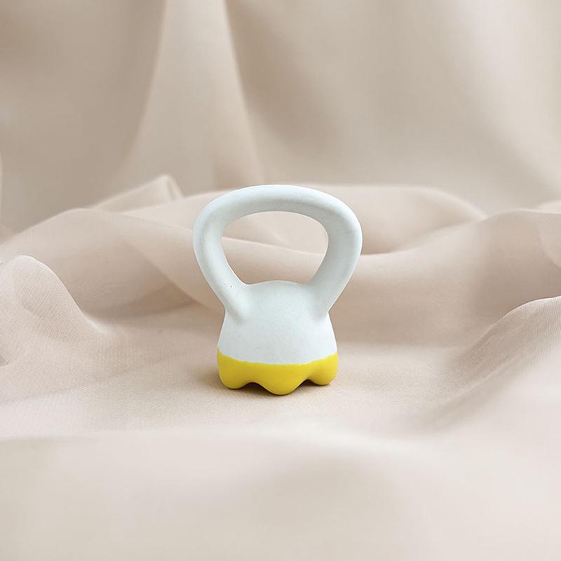 Masážní deska Gua Sha Keramická masážní deska Guasha Tvar prstenu Zpevnění pleti Kompaktní Ergonomická Pro obličej, hlavu, ramena, kolena