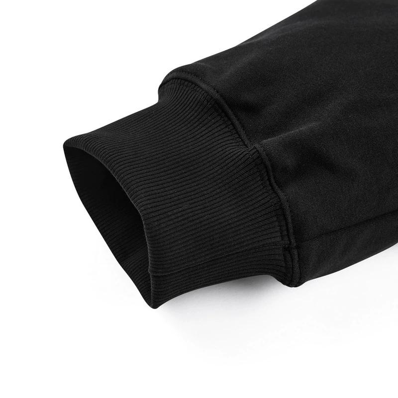 Skechers Solid Color Mid-Rise Comfortable Warm Knit Sports Pants Women Bottoms Carbon-Black P124W007-0018