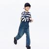 Mic MO&Co. Salopete din Denim 100% Bumbac pentru Copii