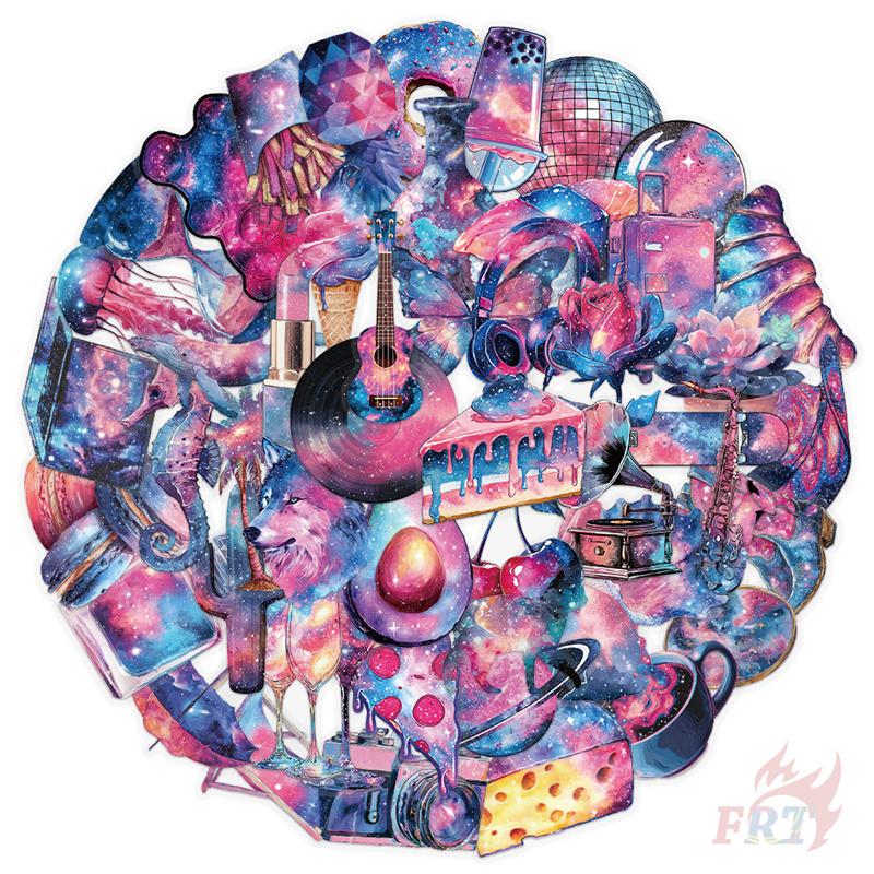 50Pcs/Set Starry Sky Art Series 01 PET Stickers Waterproof DIY Fashion Doodle Decals Stickers