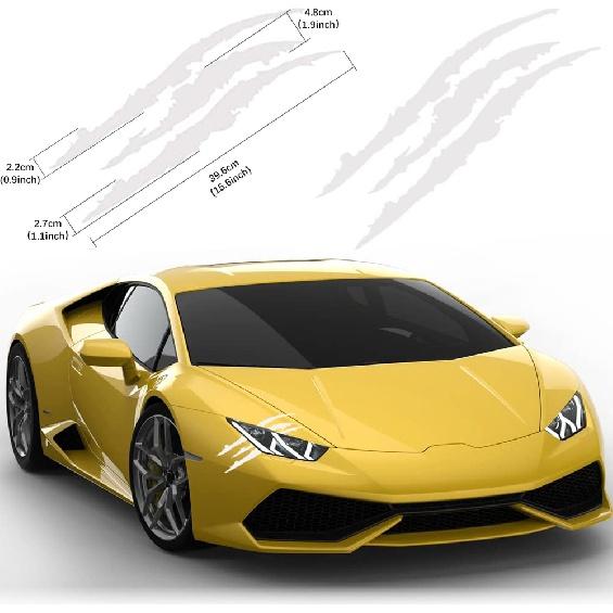 1 Paar Auto-Rückspiegel-Aufkleber, reflektierender Aufkleber, Vinyl-Aufkleber, Streifenaufkleber für ACE-Klasse W204