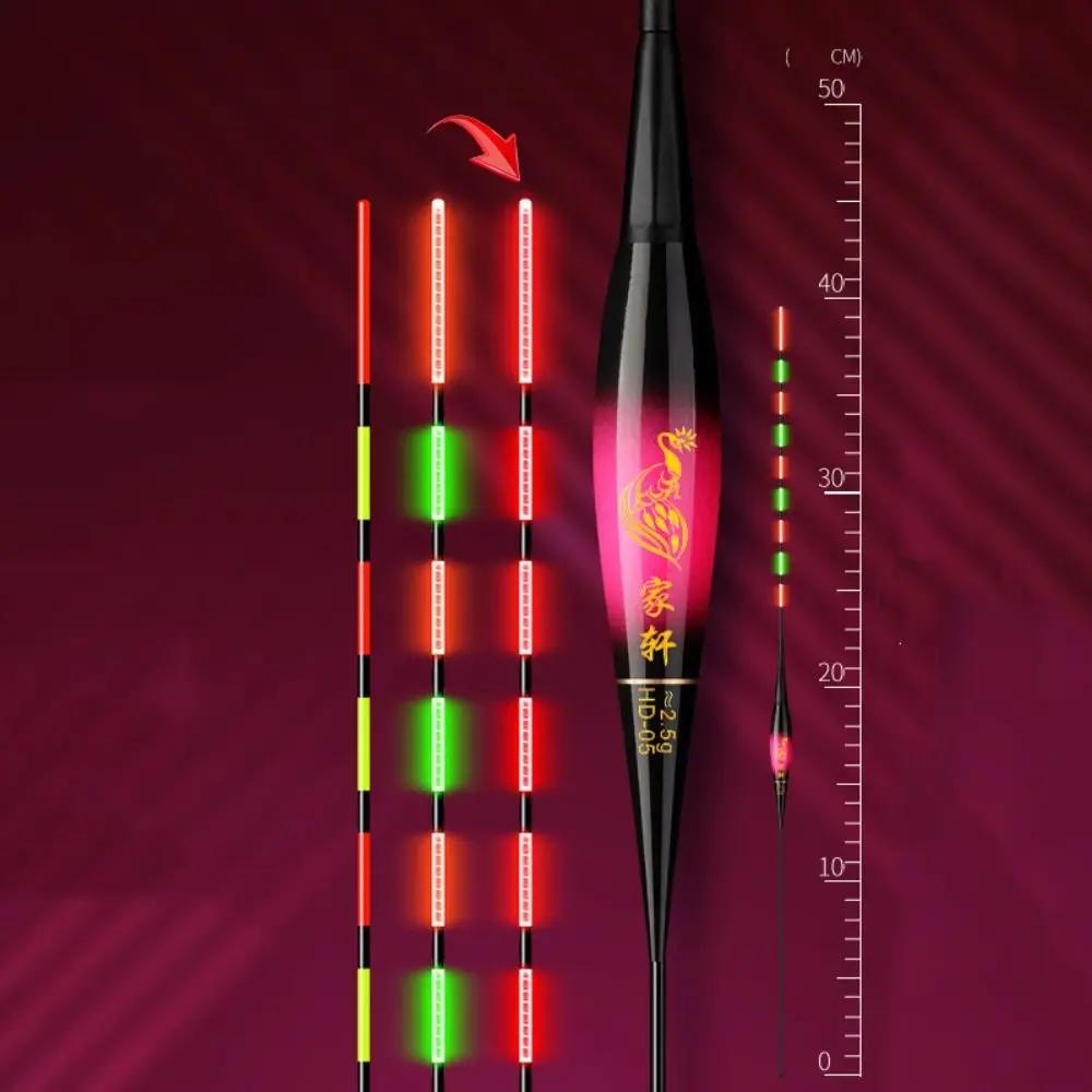 Electronic Fishing Float Indicator Light Float Rock Fishing Floats Slip Drift Tube Buoy Strike Long Tail Night Fishing