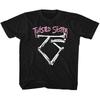 T-shirt Noir Jeune Twisted Sister Logo Os