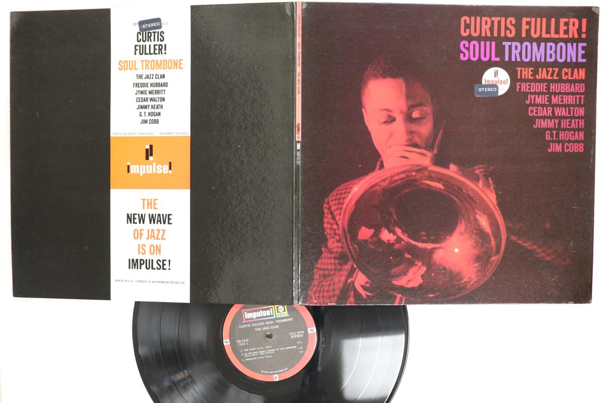 

LP Record CURTIS FULLER Soul Trombone And The Jazz Clan AS13 IMPULSE 1972 US Jazz Used