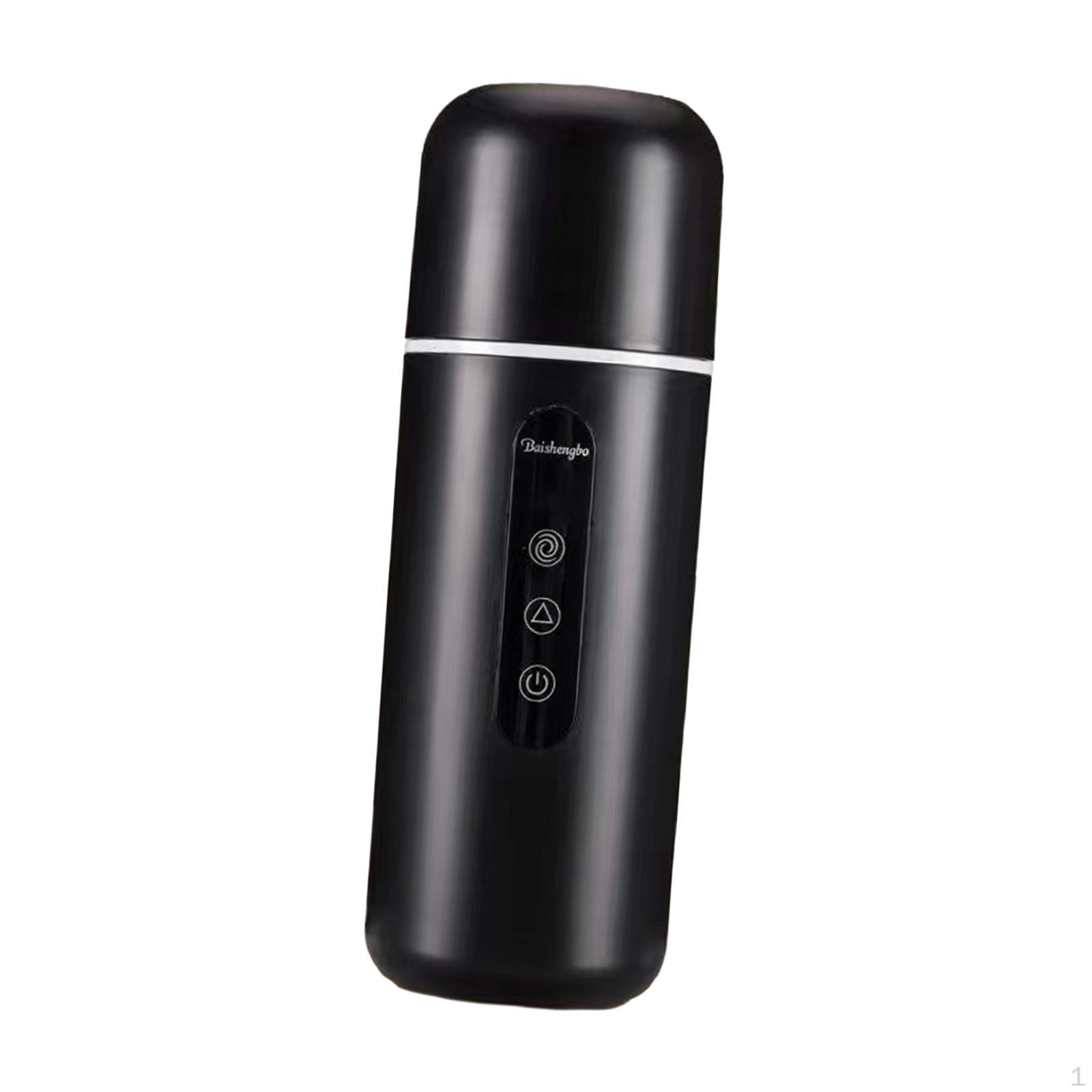 Car Heating Cup 304 Stainless Steel Liner Leakproof Water Warmer Bottle Style A
