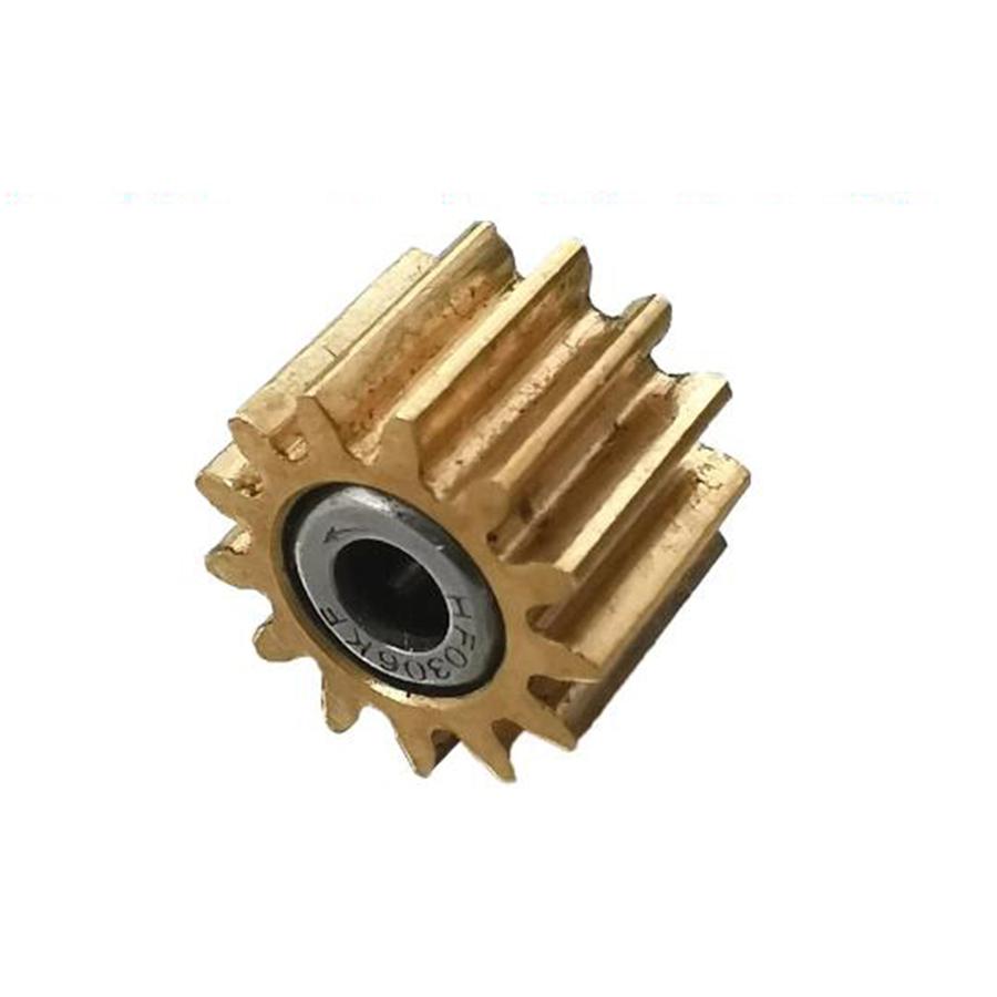 1x Měděné ozubené kolo CQ890-67108 Sestava řezačky Pro HP DJ T120 T520 T525 T730 T830 630