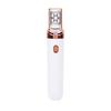 2 in 1 Facial Epilator USB Rechargeable Portable Electric Facial Removal with LED Light for Women White