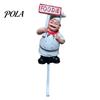 Strong Bearing Capacity Hook Cute Chef Shape Hook, Resin Kitchen Wall No Punch Adhesive Backing Decorative for Home Hang Utensils Dishcloths