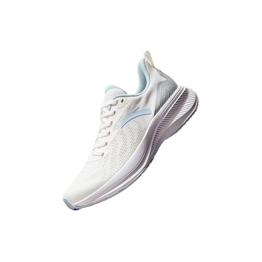 Anta Running Collection Breathable And Lightweight Low Top Running Shoes Women's White Blue 122425534-1