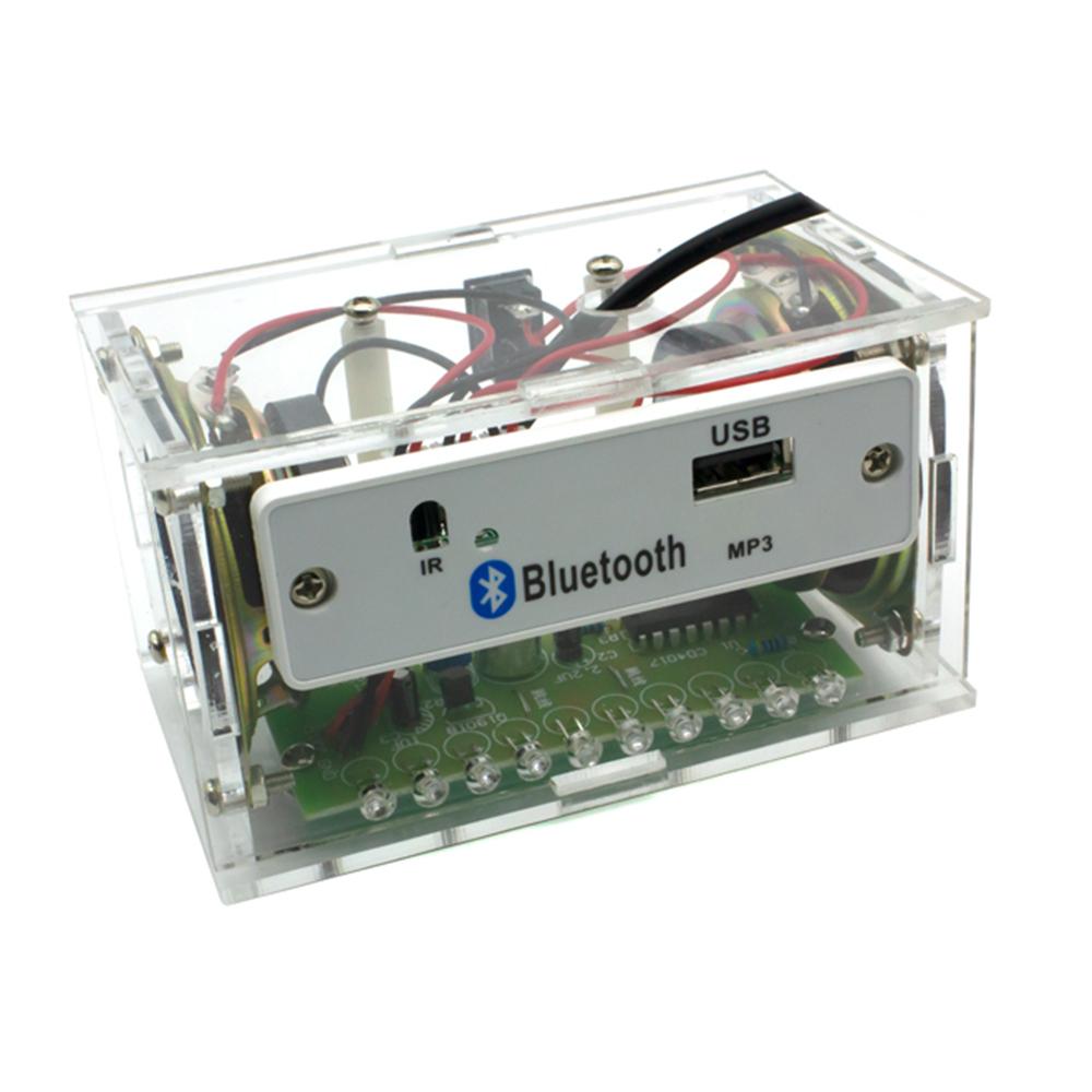 Bluetooth Speaker DIY Electronics Kit 3W + 3W Dual-Channel Bluetooth Speaker Soldering Kit Suitable for Teaching Practice