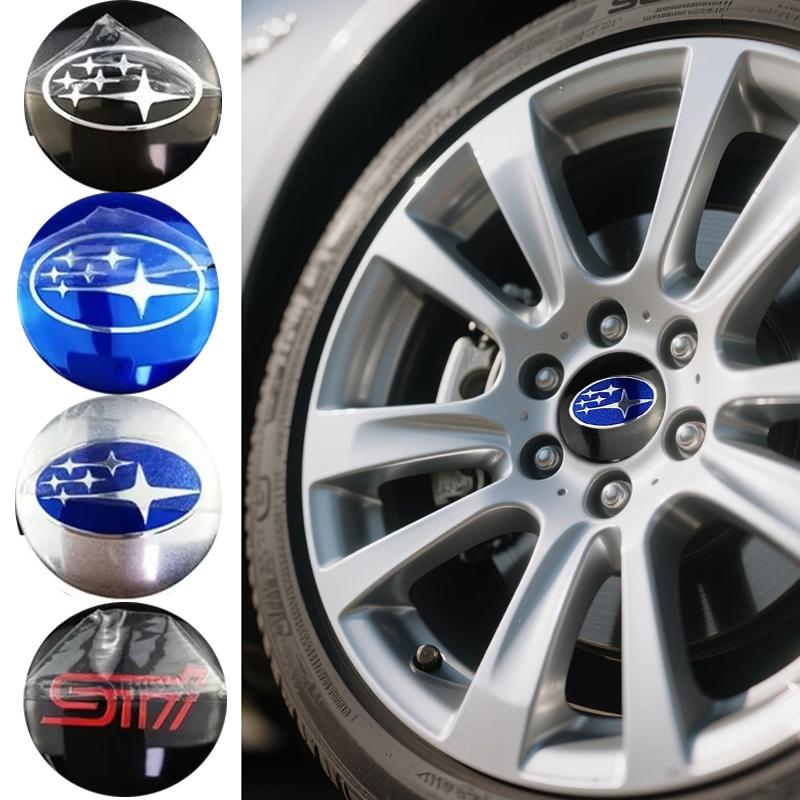 60mm/65mm Car Wheel Center Emblem Hub Cap Badge Cover for Subaru XV WRC WRX BRZ TRIBECA FORESTER IMPREZA LEGACY OUTBACK STI X7