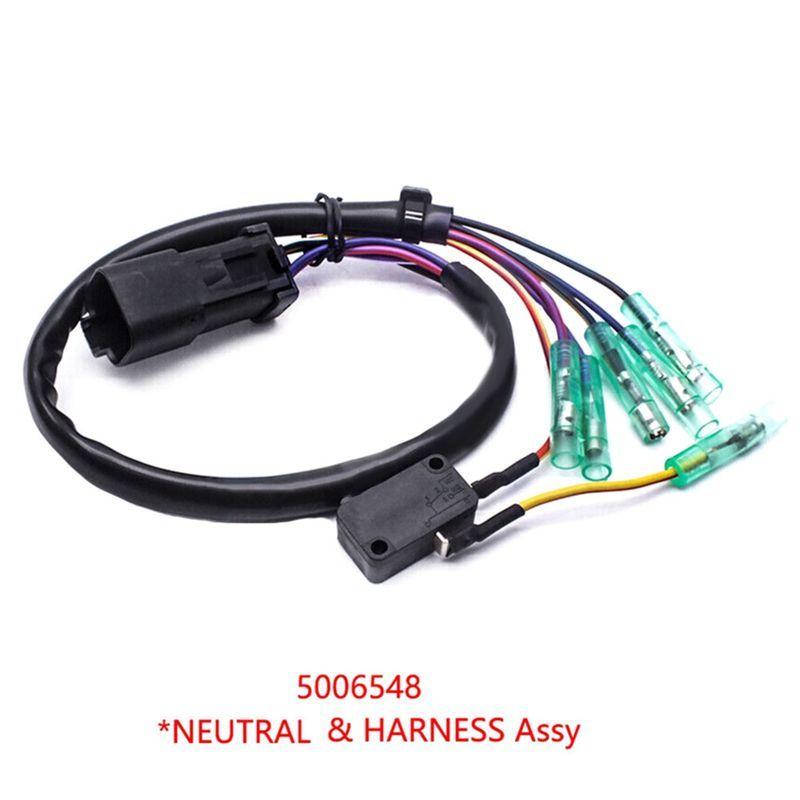 Powerful 1 PCS Neutral Switch With Harness Assy 5006548 Car Accessories For Johnson OMC Evinrude Outboard Motor