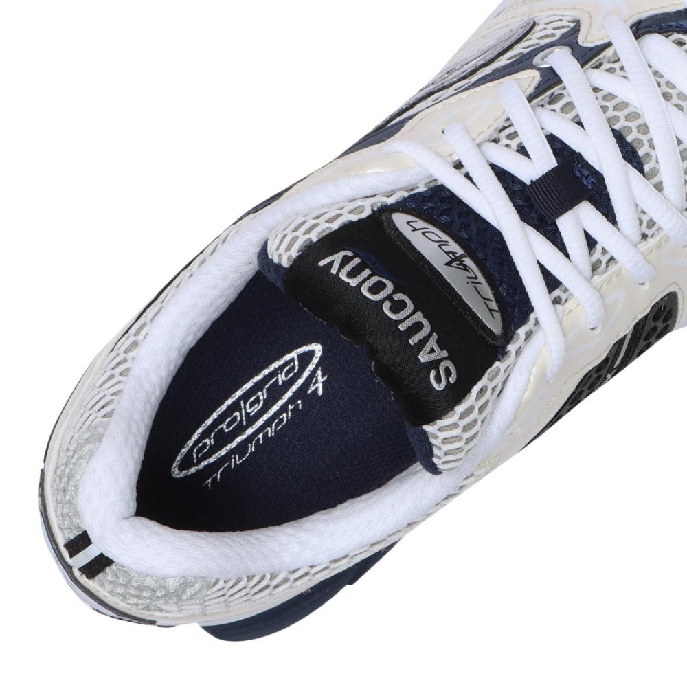 Sauccony Pro Grid Triumph 4 White Navy S70704 12 White Navy