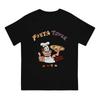 Pizza Tower Games Pizza Tower Peppino Klassisches T-Shirt Harajuku Mode Herren-T-Shirt Polyester Herrenbekleidung