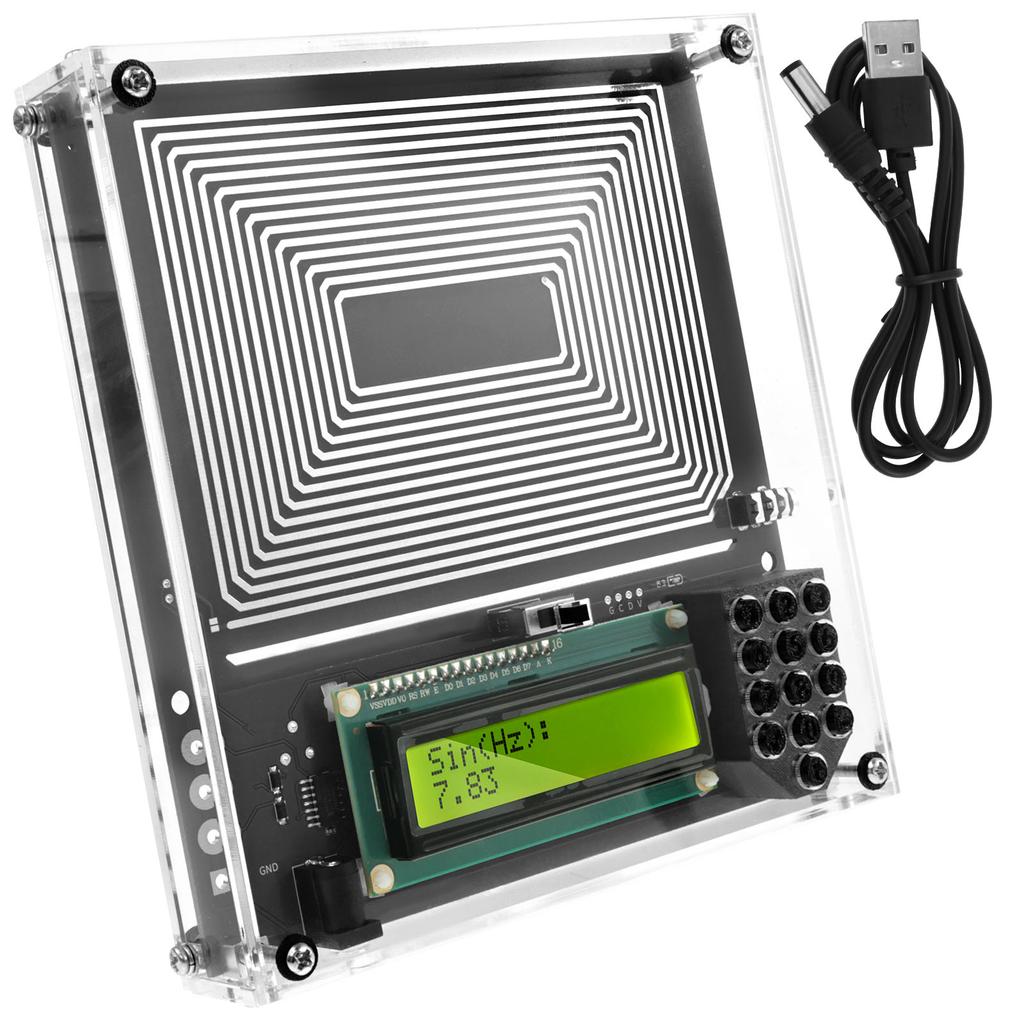 Schumann Waves Resonance Generator 0.01Hz to 30000Hz Adjustable Sine Wave Resonance Generator 7.83Hz Ultra Low Frequency