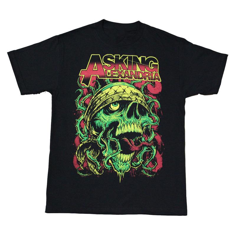 Asking Alexandria Skull Graphic T-shirt XXL