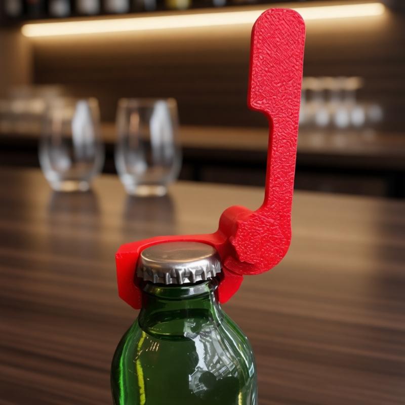 Kunststoffkonstruktion Extrem lauter Flaschenöffner Einfach zu bedienender Bieröffner Für Unterhaltung Und Feiern