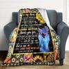 1pc Mom Appreciation Envelope Blanket, Lightweight Flannel Throw For Sofa, Bed, Travel, Camping, Livingroom, Office, Couch, Chair