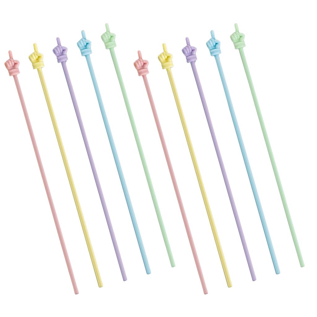 5/10Pcs Plastic Hand Pointers Presentation Finger Pointers Teacher Pointer Stick for Classroom Kid Reading Pointer