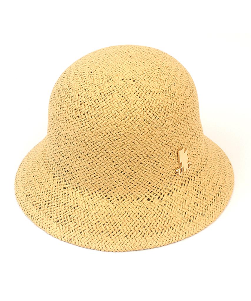 Yunibeosyeolkemiseuteuli Cool Simple Beige Cloche Hat Summer Hat