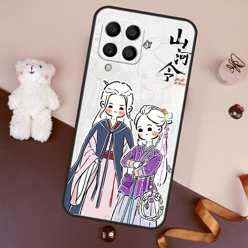 

СЛОВО ЧЕСТИ Shan He Ling мультяшный Чехол Для Samsung Galaxy M32 M52 M14 M54 M13 M33 M53 M56 M36 M16 M31 M11 M12 M35 M55 M15 M06 Samsung M54
